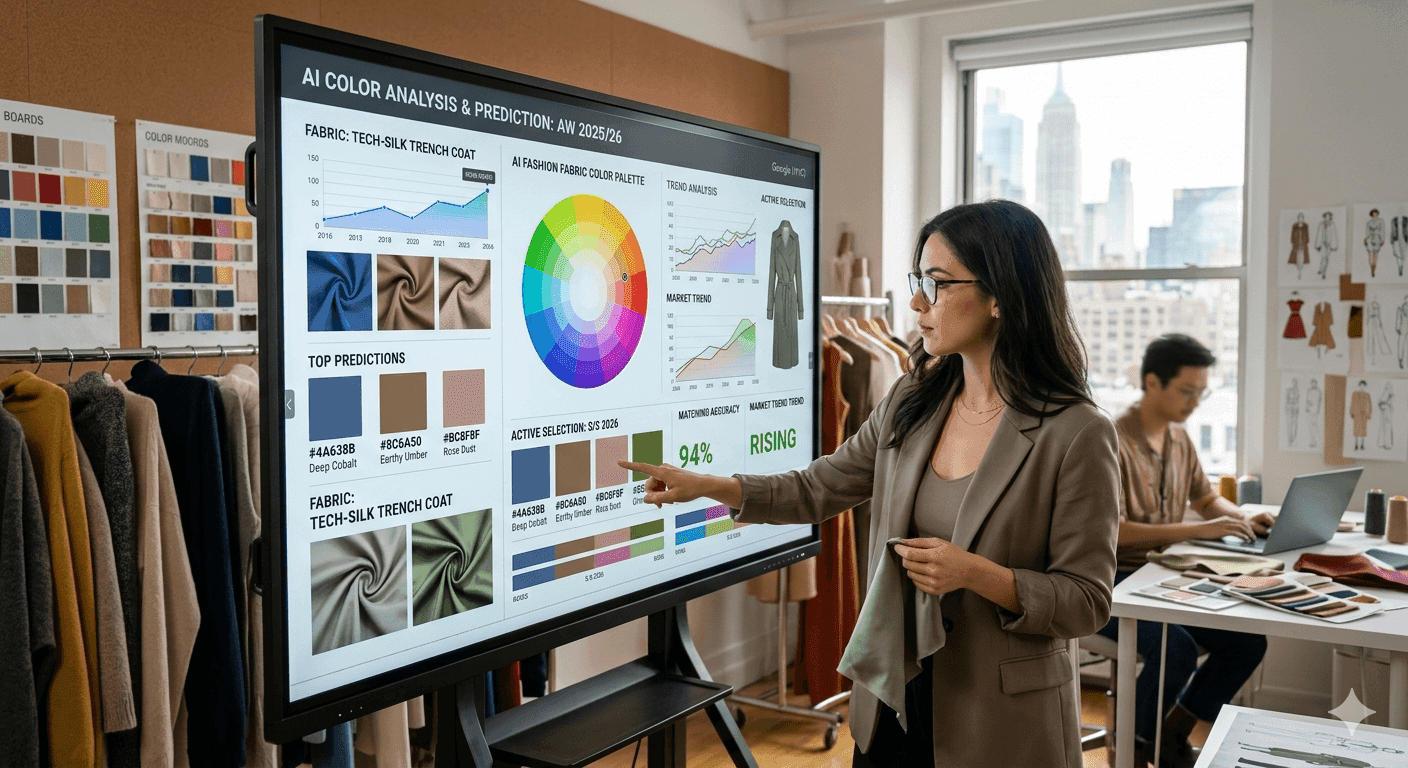 The New Era of AI Fashion Fabric Color Decisions