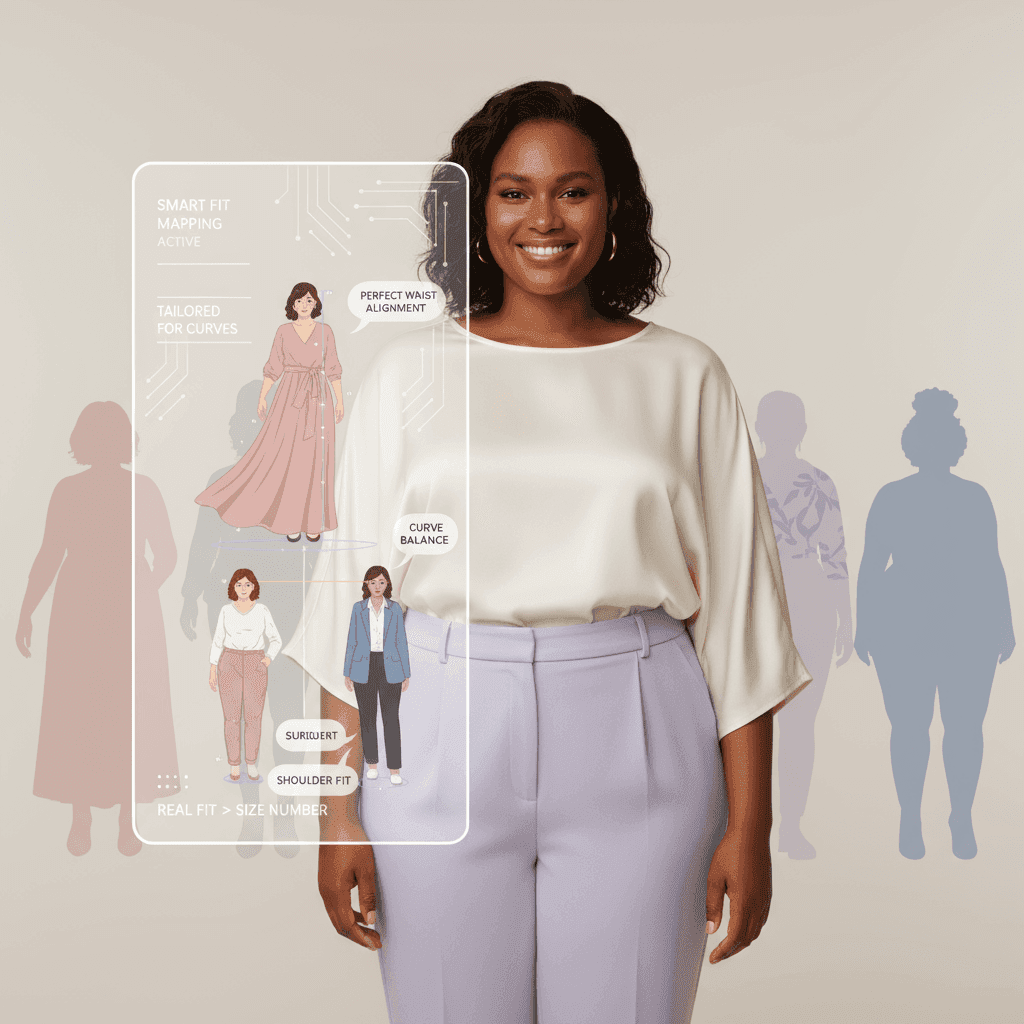Plus-Size Outfit Planning with AI — Your Curve, Your Style