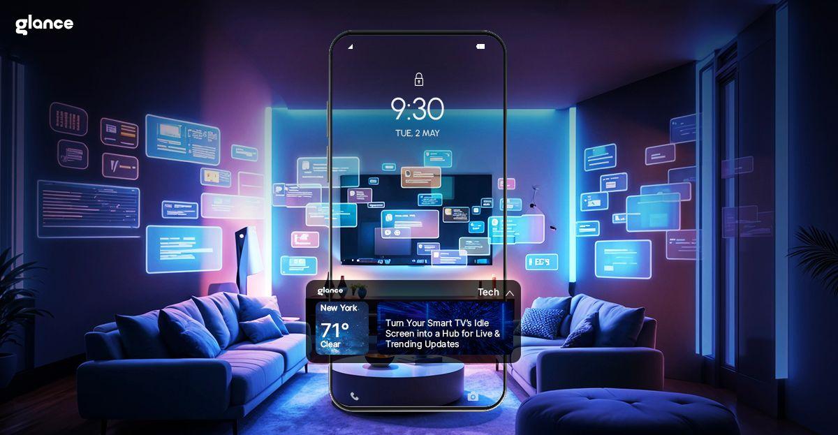Turning Your Smart TV's Idle Screen into a Hub of Live Updates & Trending Content