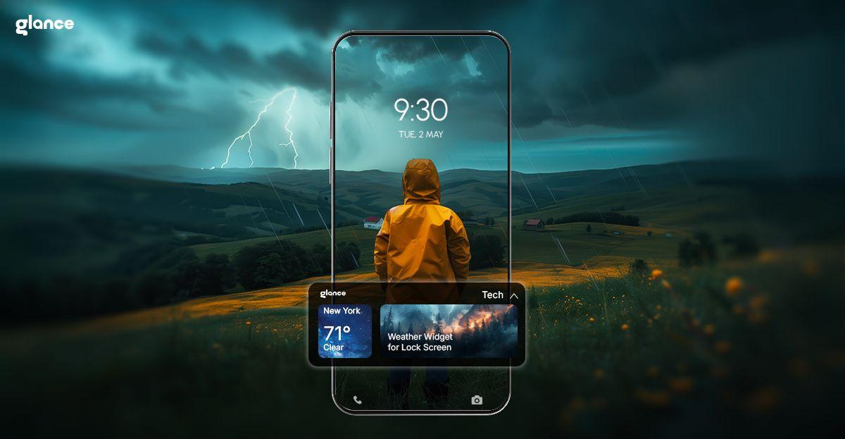 Know About Weather With The Glance Widget On Lock Screen Before You Go!