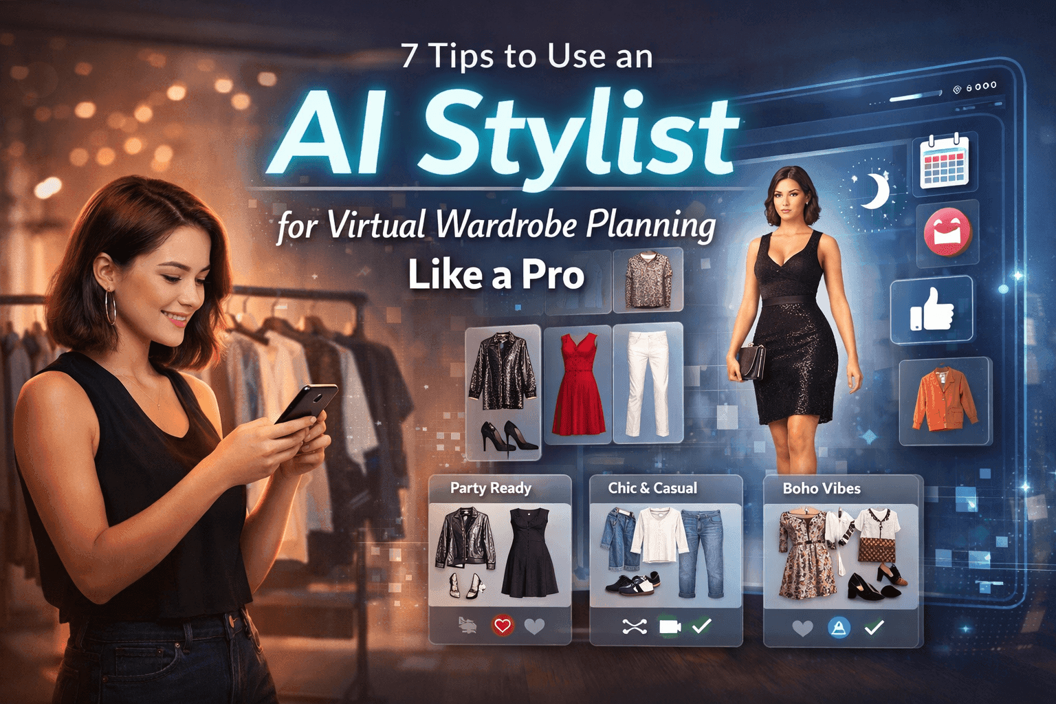 7 Pro Tips to Use AI Stylist for Virtual Wardrobe Planning