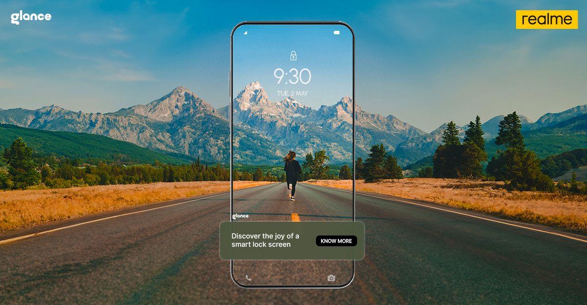 Brighten Up Your Phone Screen With Glance on Realme