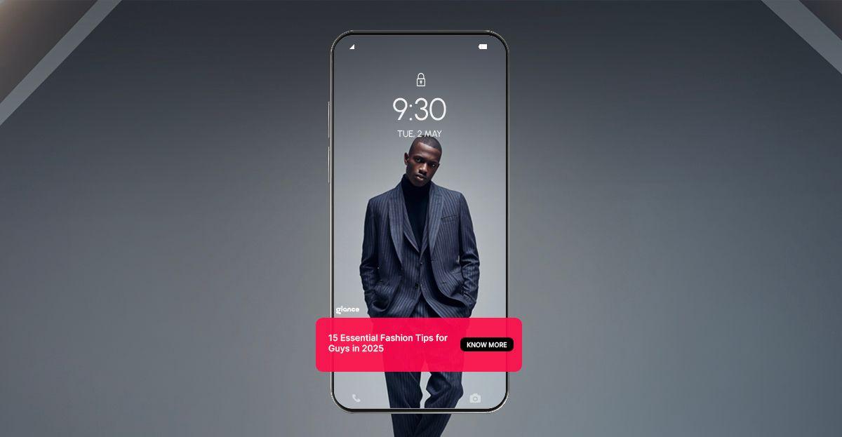 15 Essential Fashion Tips for Guys in 2025  