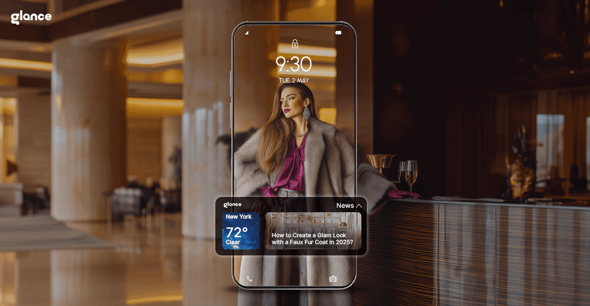 How to Create a Glam Look with a Faux Fur Coat?