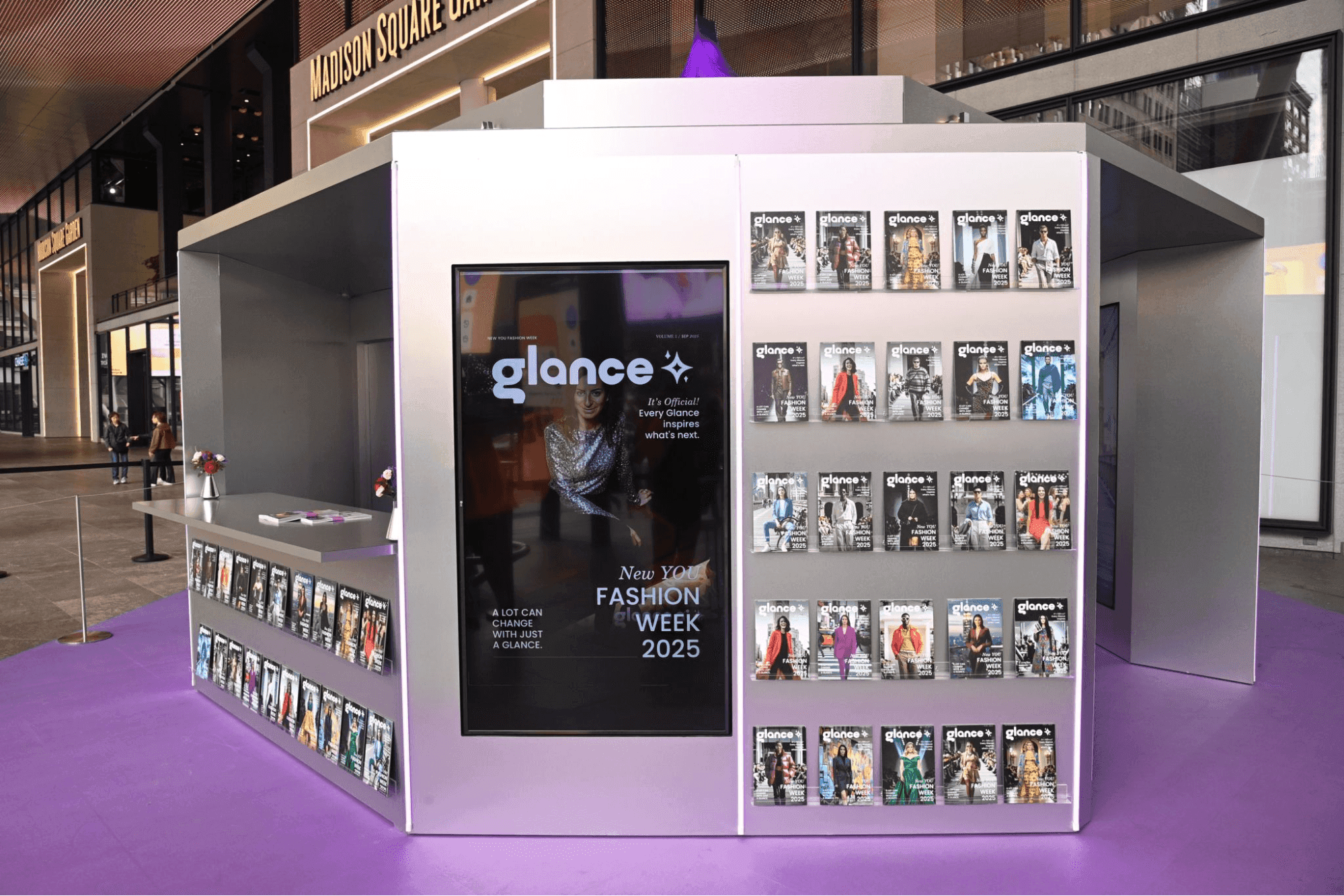 Glance Transforms NYC Fashion with Its Interactive AI Pop-Up