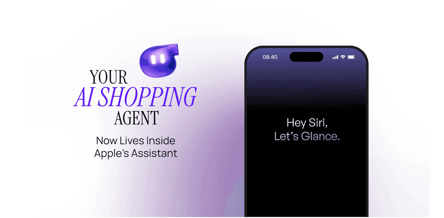Glance brings a personalised shopping experience to iPhone and iPad users through Siri AI integration